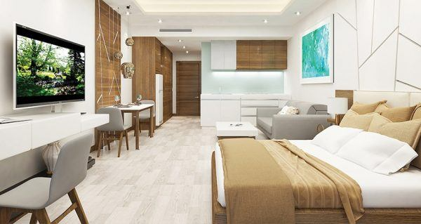 Thuê 1 bedroom apartment tại những dự án lớn có ưu điểm gì?